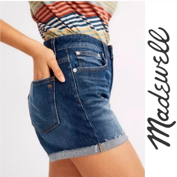 Madewell High Rise Denim Short - Picture 11 of 11